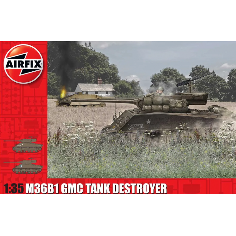 Airfix 1356 M36B1 GMC (U.S. Army) (A1356)