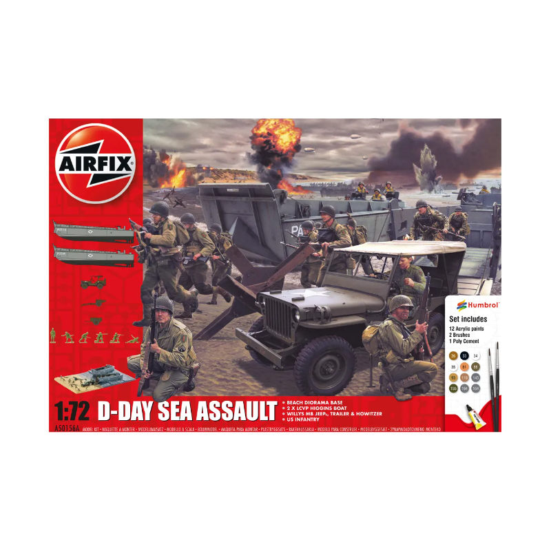 Airfix 50156A D-Day Sea Assault Set (A50156A)