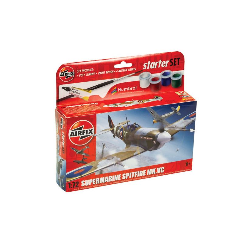 Airfix 55001 Small Starter Set NEW Supermarine Spitfire MkVc (A55001)