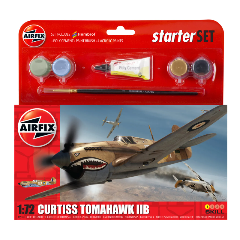 Airfix 55101A Hanging Gift Set - Curtiss Tomahawk IIB (A55101A)