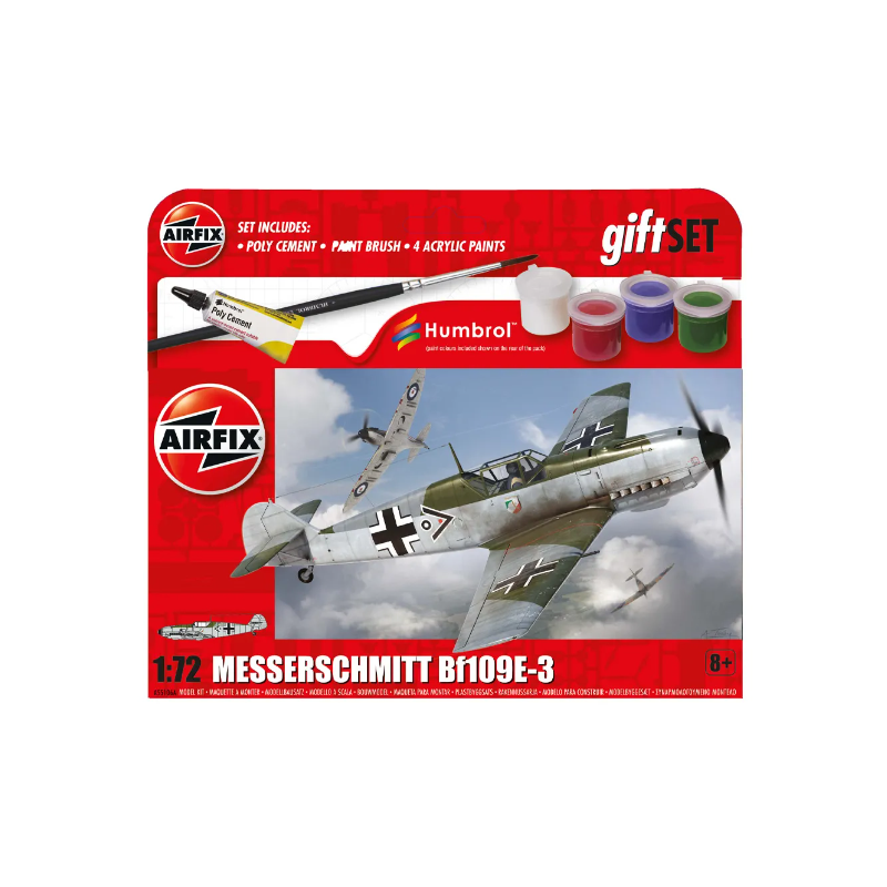 Airfix 55106A Hanging Gift Set Messerschmitt Bf109E-3 (A55106A)