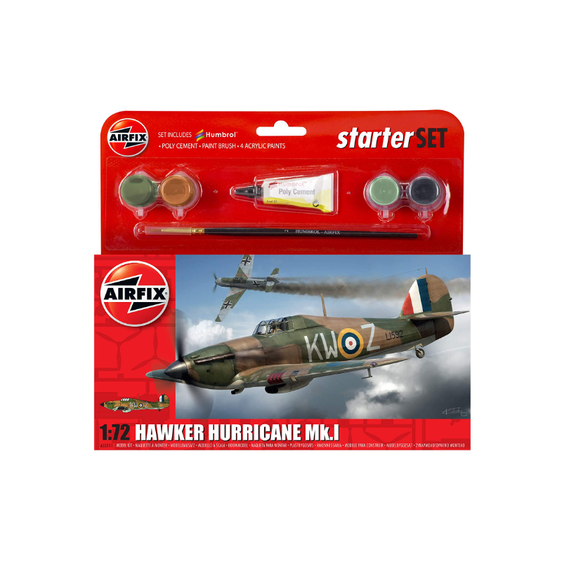 Airfix 55111A Hanging Gift Set Hawker Hurricane Mk.I (A55111A)