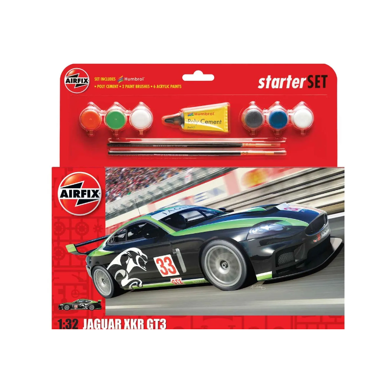 Airfix 55306A Hanging Gift Set Jaguar XKR GT3 (A55306A)