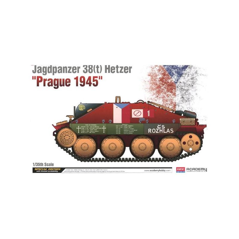 Academy 13277 Jagdpanzer 38(t) HETZER PRAGUE 1945