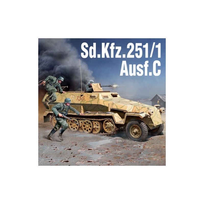 Academy 13540 Sd.Kfz 251/1 AusfC