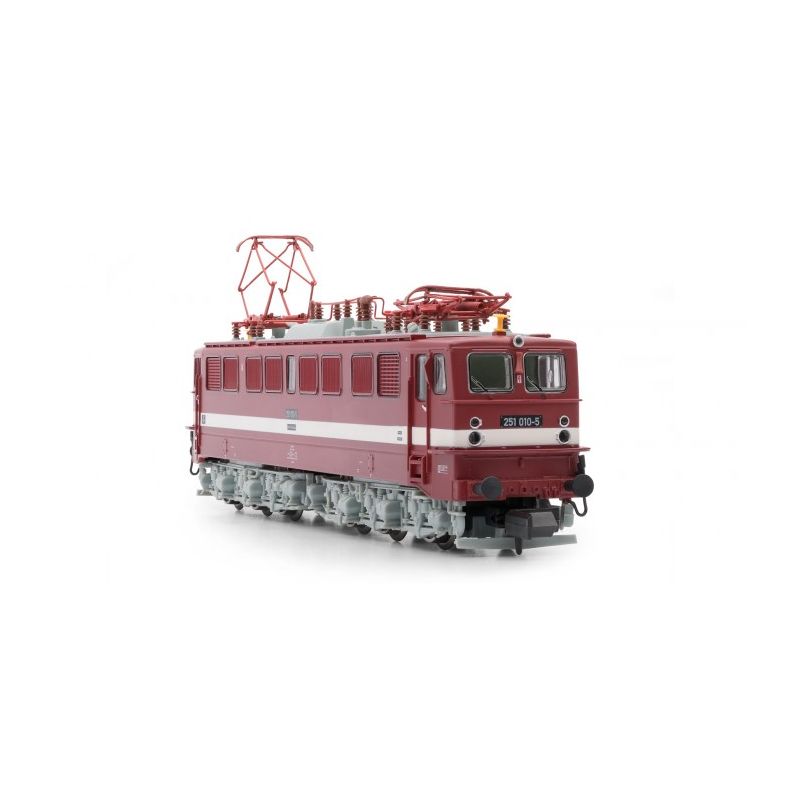 Arnold HN2285 Villanymozdony BR 251, DR Ep IV, livery red with wide stripe (251 010)