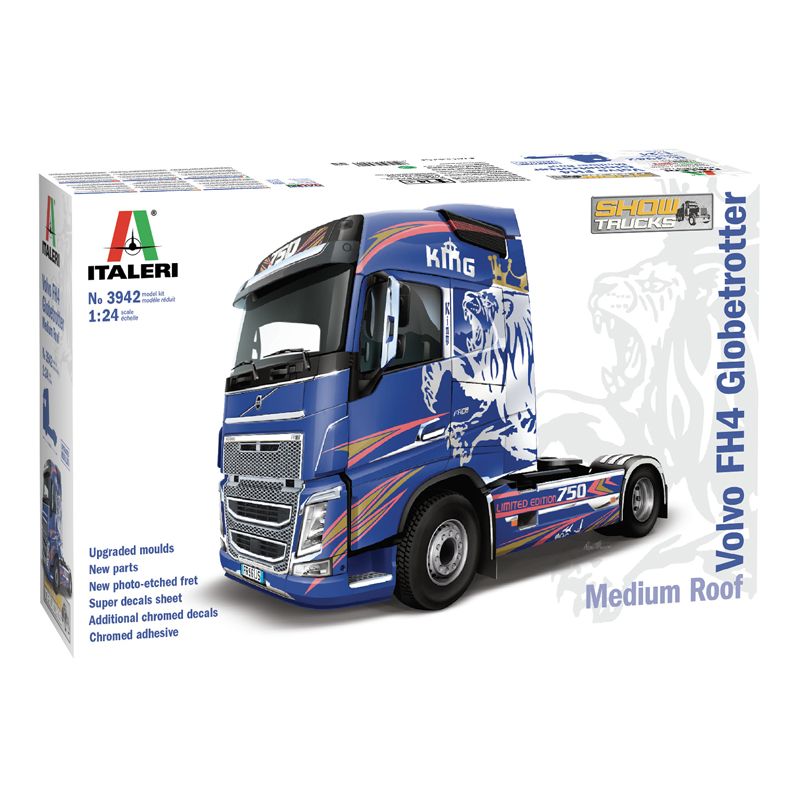 3942S ITALERI Volvo FH4 Globetrotter 1:24