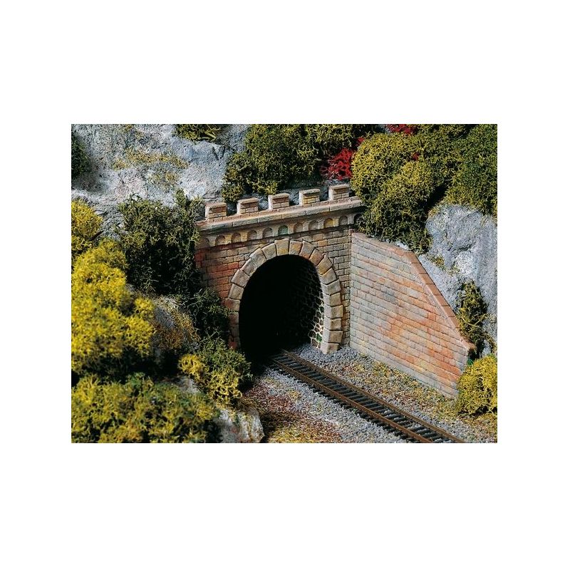 Auhagen 13276 Egyvágányú alagút portálok Tunnelportale eingleisig