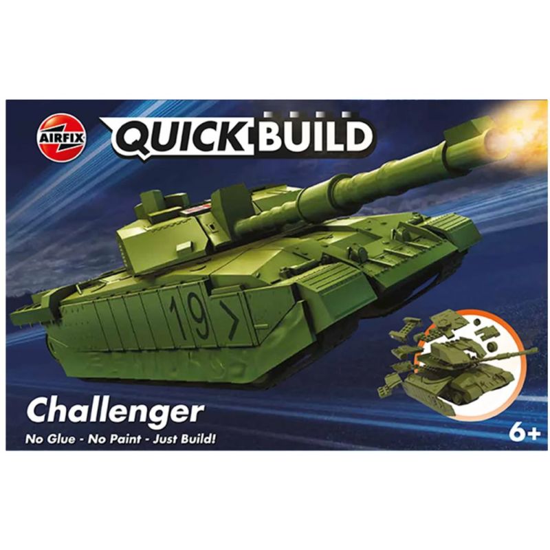 Airfix 6022 QUICKBUILD Challenger Tank Green