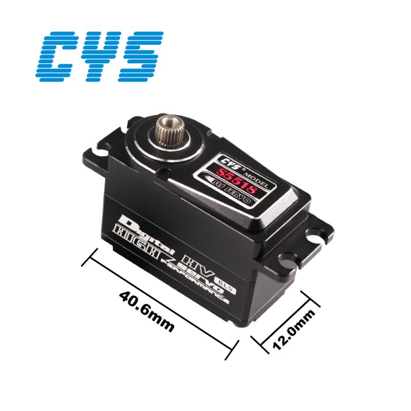 CYS-BLS5518 1/10 racing lowprof fast servo