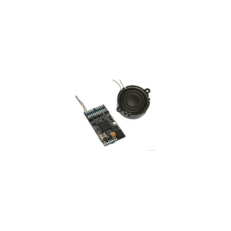 ESU 64401 Hangdekóder hangszóróval V4.0 M4, univerzális gőzmozdony (keskenynyomközű, BR 99)