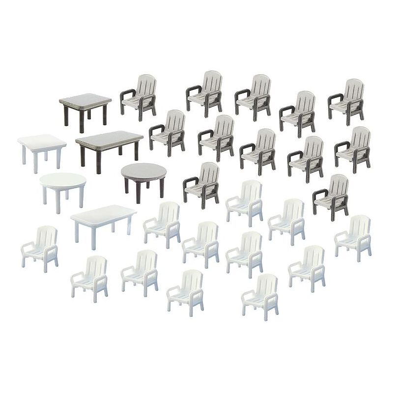 Faller 180439 24 Kerti szék és 6 asztal