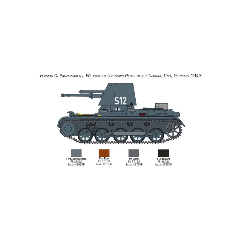 Italeri 6577 Panzerjager I