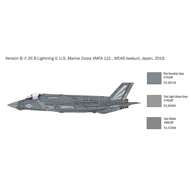 Italeri 1425S F-35B Lightning II