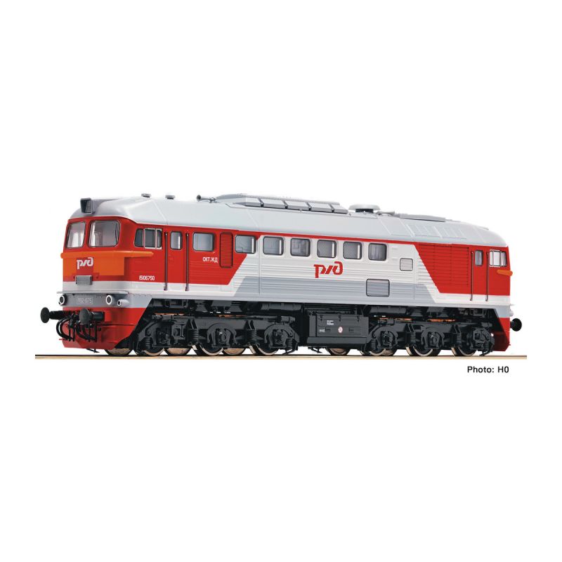Fleischmann 725290 dízel mozdony M62, rt/gr, DCC-Sound