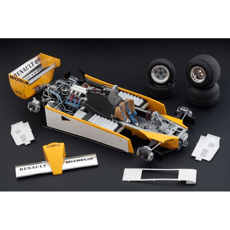 4707S ITALERI Renault RE23 Turbo F1 1:12