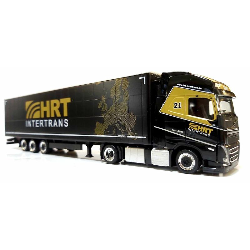 HERPA 957076 Volvo FH GL XL, SZ HRT Intertrans Black & Gold