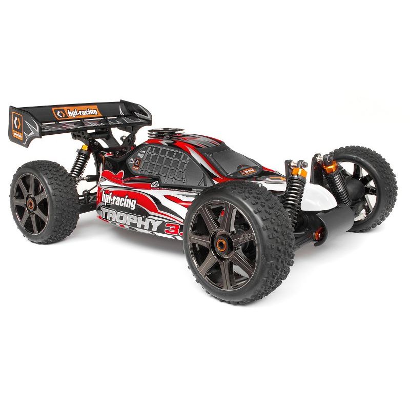 HPI 101796 Clear Trophy 3.5 Buggy Bodyshell w/Window Masks and Decals