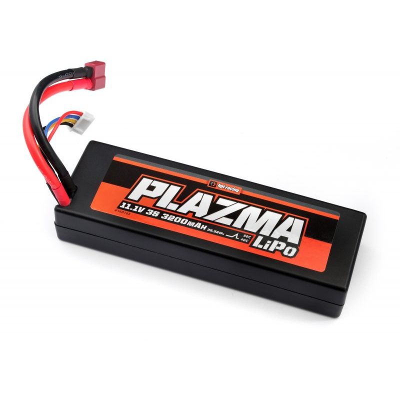HPI 160162 Plazma akkumulátor 11.1V 3200mAh 40C LiPo Battery Pack 35.52Wh