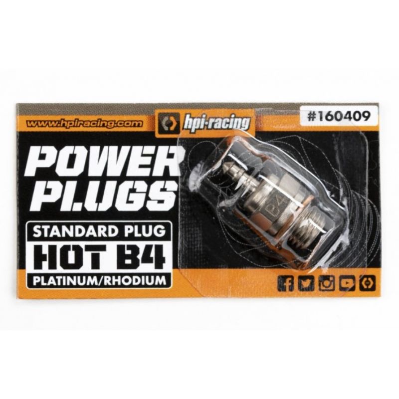HPI 160409 Glow Plug Hot B4