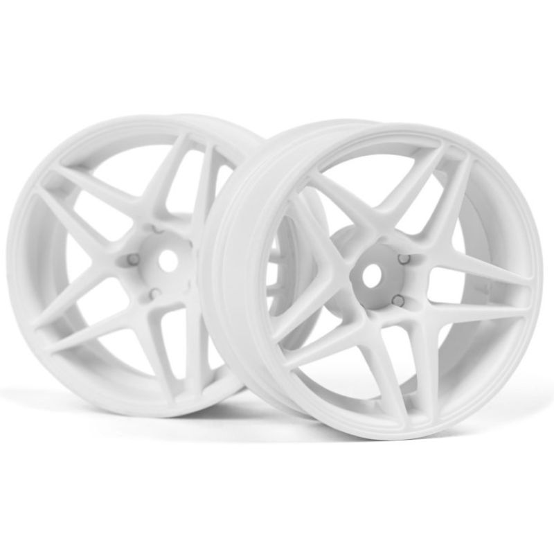 HPI 160579 Kansei Astro Wheels White 3mm Offset 26mm (Pr)