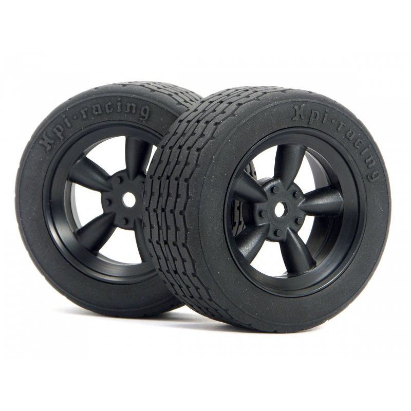 HPI 3816 Vintage 5 Spoke Wheel 26mm Black (0mm Offset)