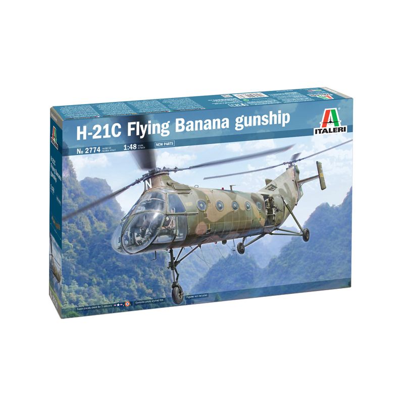 Italeri 2774 H-21C Flying Banana Gunship