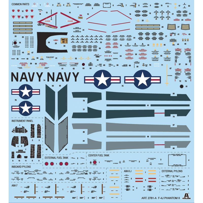 Italeri 2781s F-4J Phantom II