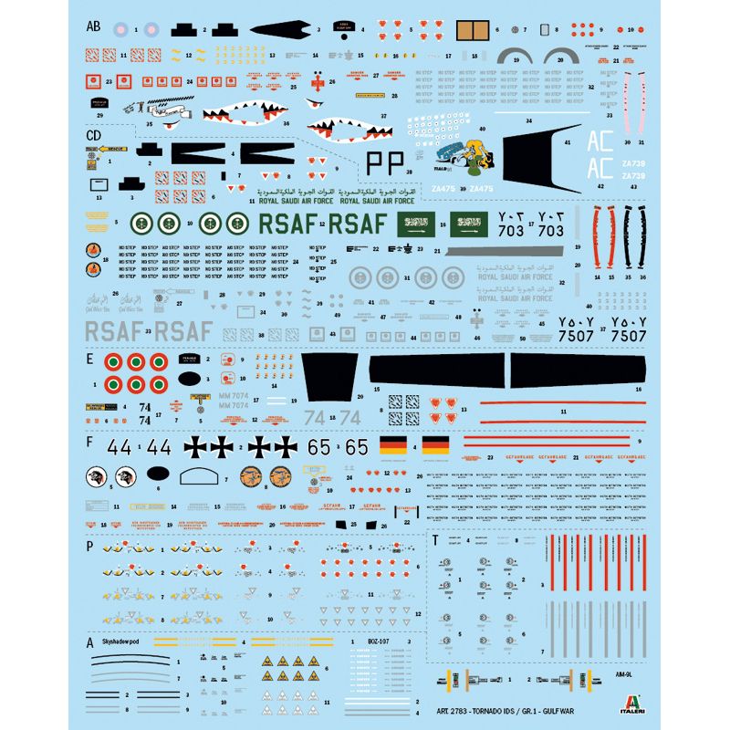 Italeri 2783s Tornado GR.1/IDS