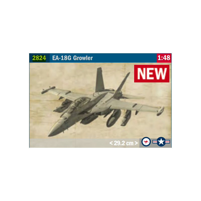 Italeri 2824s EA-18G Growler.