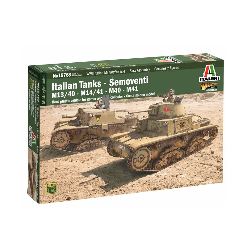 Italeri 15768 Italian Tanks and Semoventi