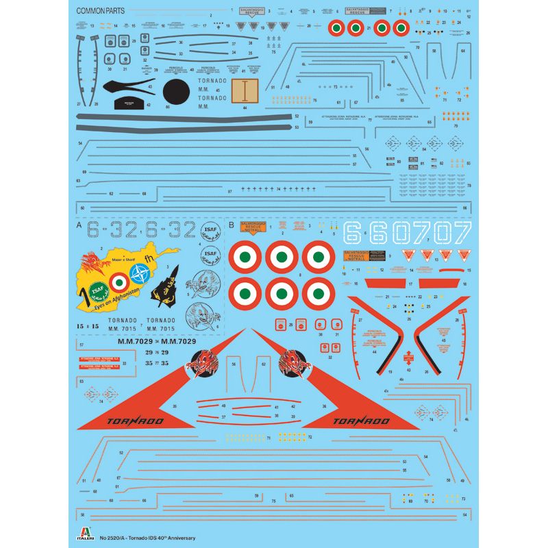 Italeri 2520S Tornado IDS – 40th Anniversary