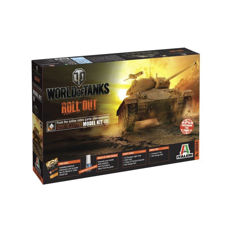 Italeri 36504 M24 CHAFFEE World of tanks