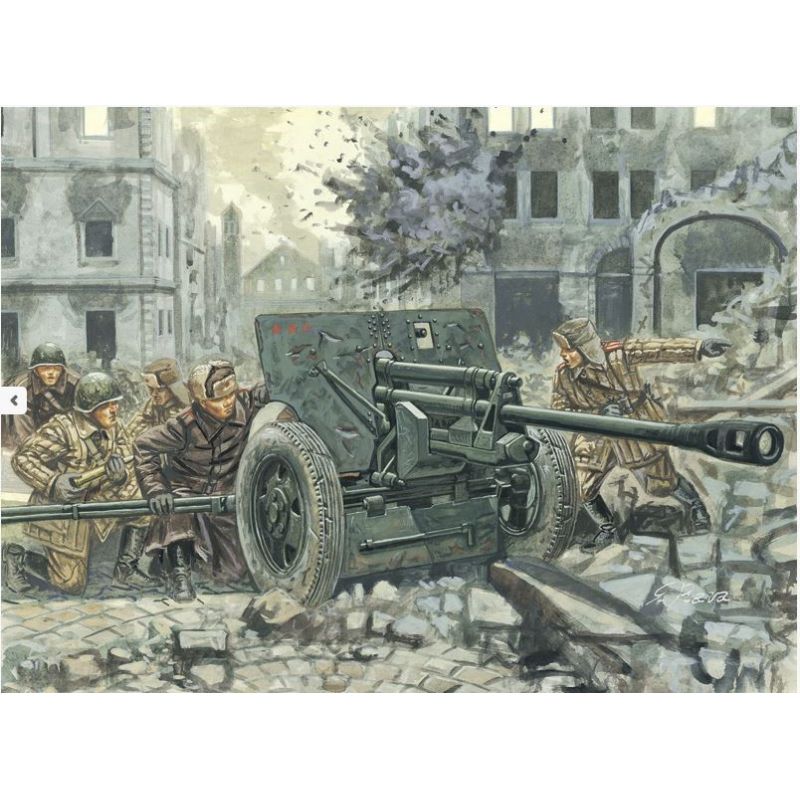 Italeri 6097 WWII - ZIS 3 AT Gun with Servants