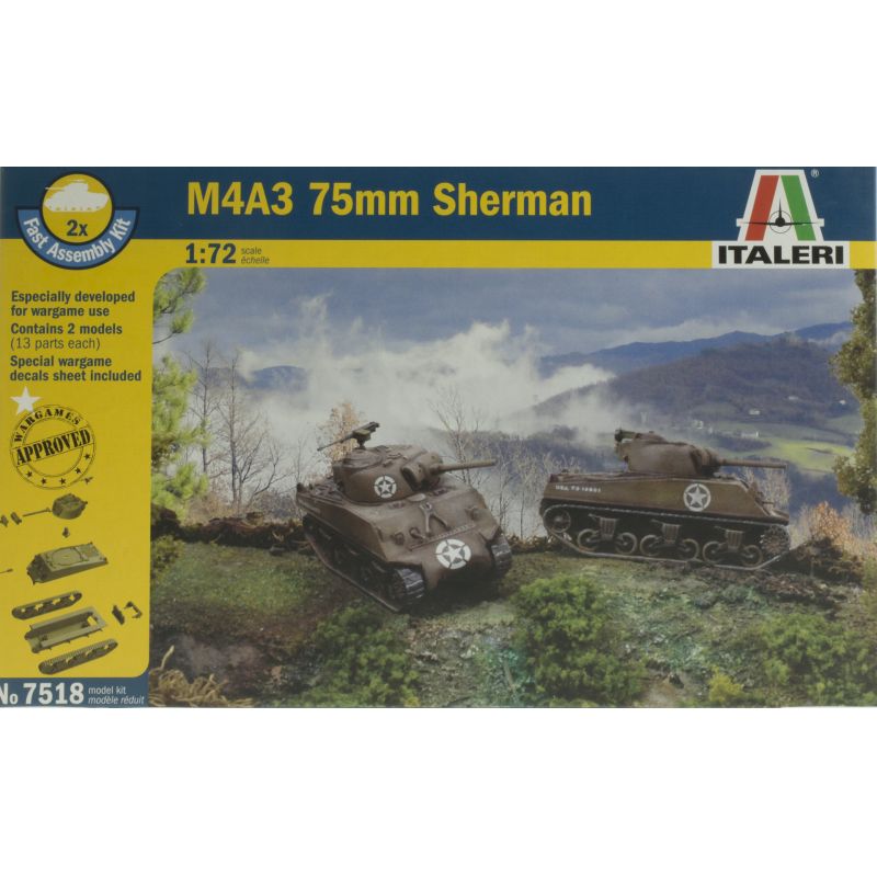 Italeri M4A3 Shermann