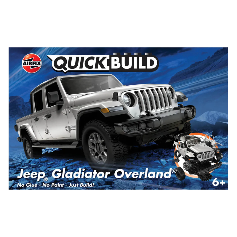 Airfix - QUICKBUILD Jeep Gladiator (JT) Overland J6039