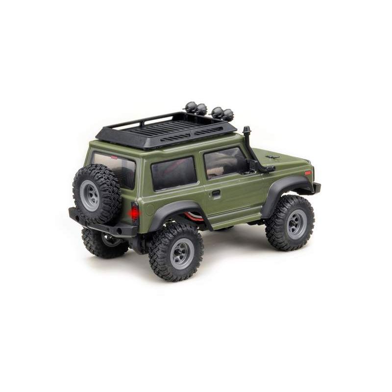 1:24 Micro Crawler Jimny olivzöld RTR modellautó