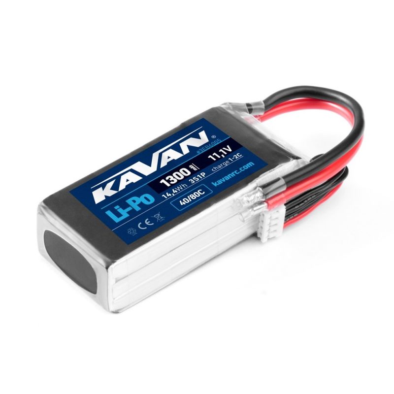 KAVAN Li-Po 1300mAh/11,1V 40/80C 14,4Wh akku