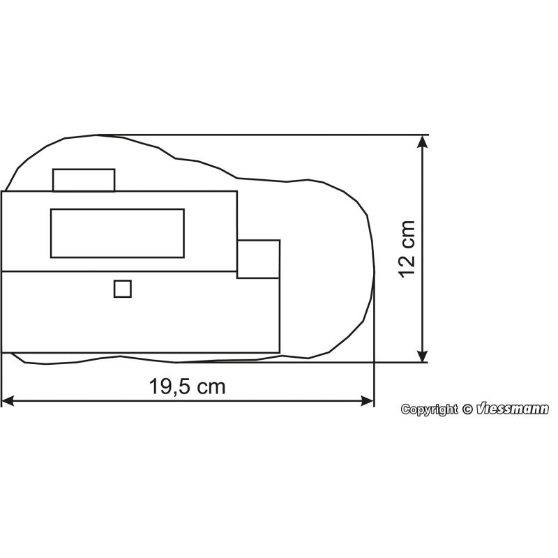 Kibri 43711 Tóparti ház