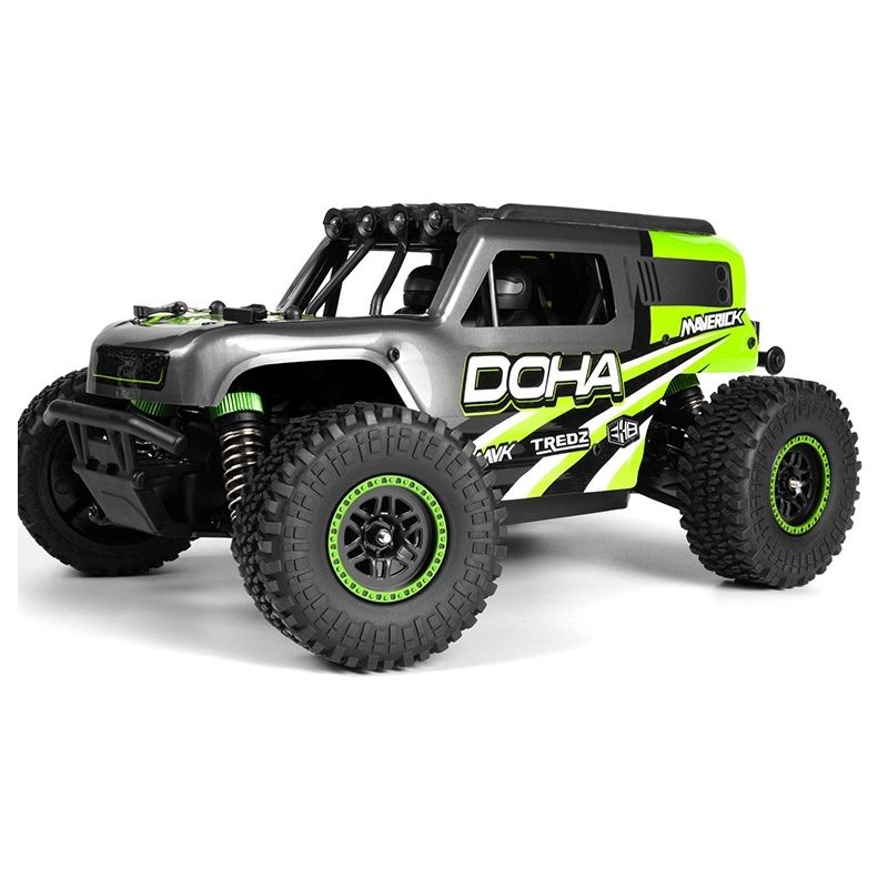 MAVERICK MV150703 Maverick Doha 1/20 4WD Electric Truck - Green