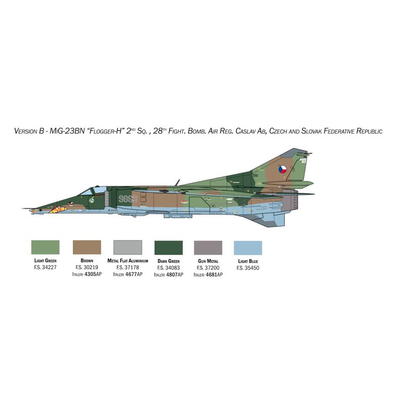 Italeri 2817 MiG-27 Flogger D