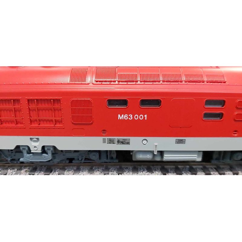 MTB-M63-001.2 Dízelmozdony, M63 001, Gyík, MÁV IV