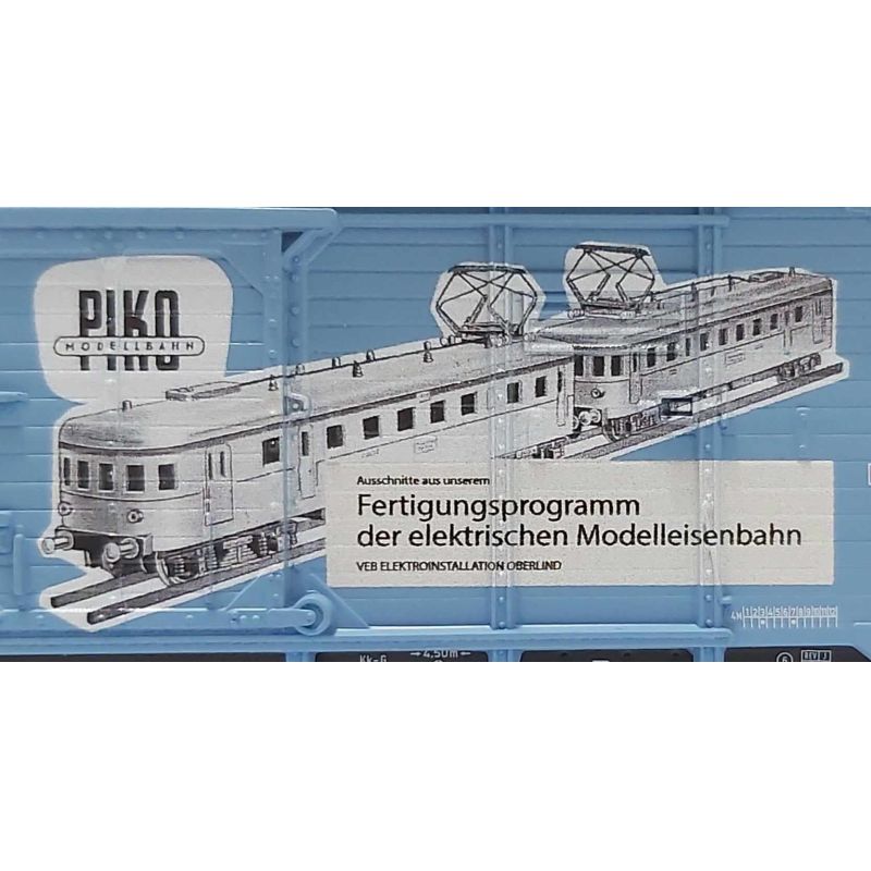 PIKO 24502 Zárt teherkocsi, G02, VEB PIKO, DR III