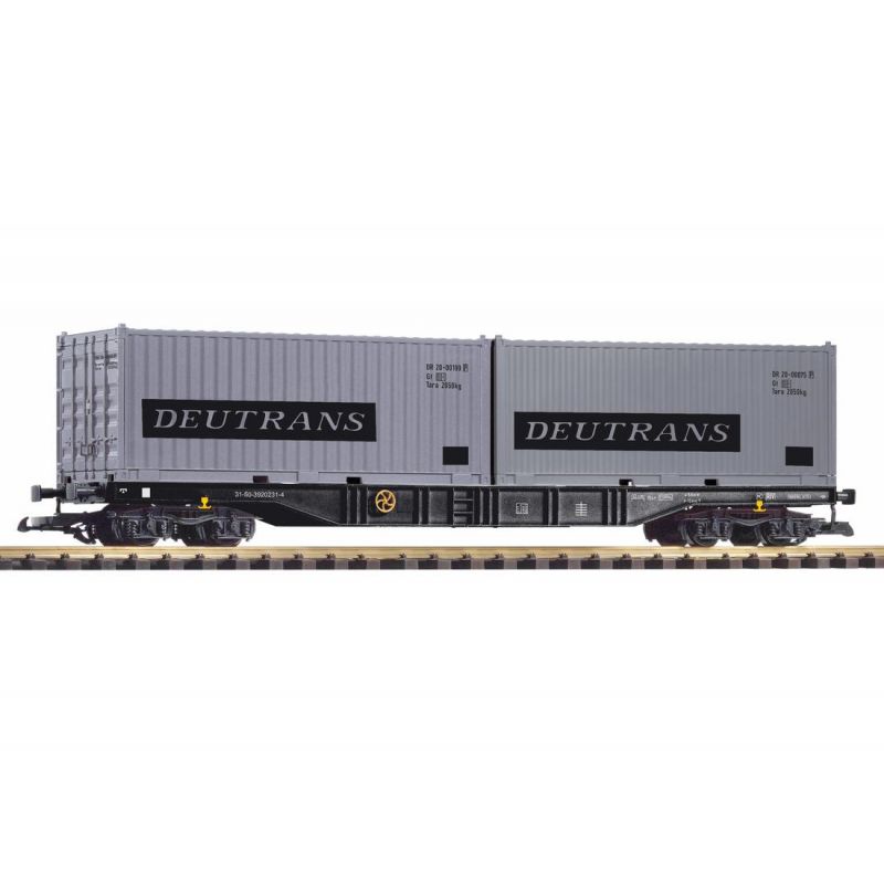 PIKO 37752 konténerszállító mit 2 Containern Deutrans DR IV