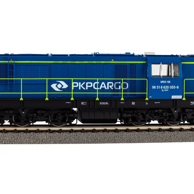 PIKO 52302 Dízelmozdony, Sm31, PKP Cargo, PKP VI, hangdekóderrel