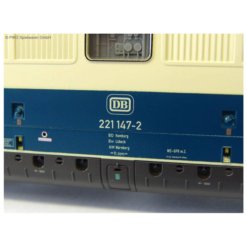 Piko 52602 Dízelmozdony BR 221 147-2, DB IV