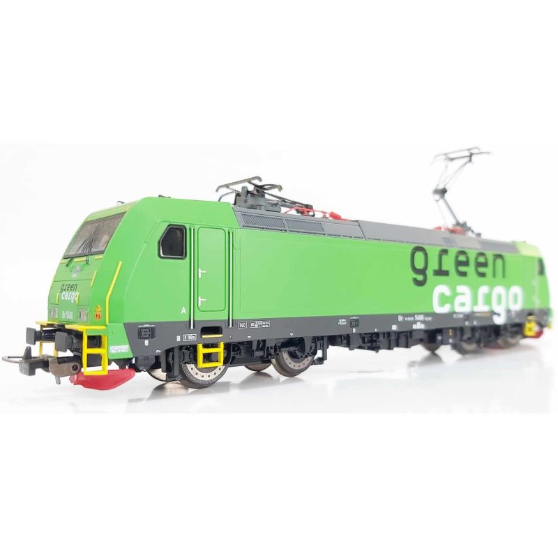 PIKO 59156 Villanymozdony, BR 5400 (BR 185.2 TRAXX), Green Cargo DK VI