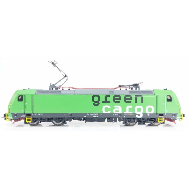 PIKO 59156 Villanymozdony, BR 5400 (BR 185.2 TRAXX), Green Cargo DK VI