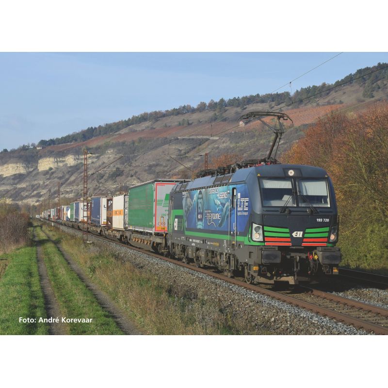 PIKO 59734 Villanymozdony BR 193 720 Vectron, LTE Neptunes VI, hangdekóderrel