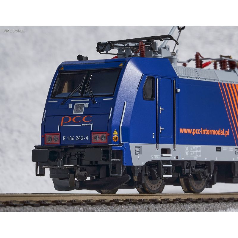 PIKO 59868 Villanymozdony BR 186 248-1 TRAXX, PCC Intermodal VI